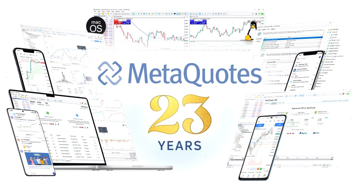 MetaQuotes成立23周年！